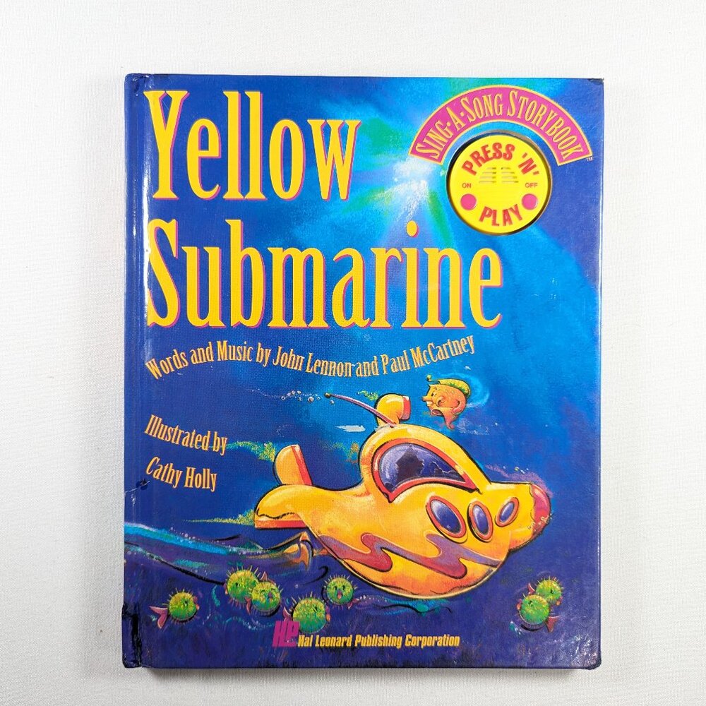 Hardcover Yellow Submarine Sing A Song Story Book